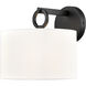 Braxstan Wall Sconce Wall Light in Matte Black